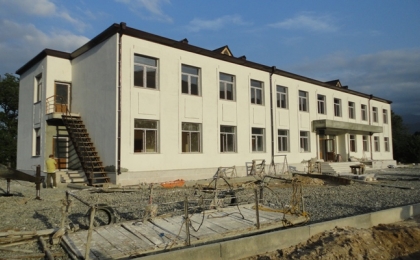 Chapar school construction nears its completion