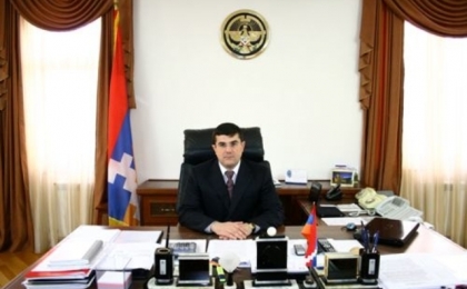 NKR Prime Minister received benefactor Levon Nazarian