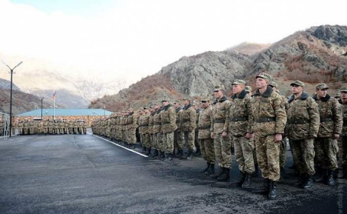 Учениями «Единство 2014» командует президент Нагорного Карабаха