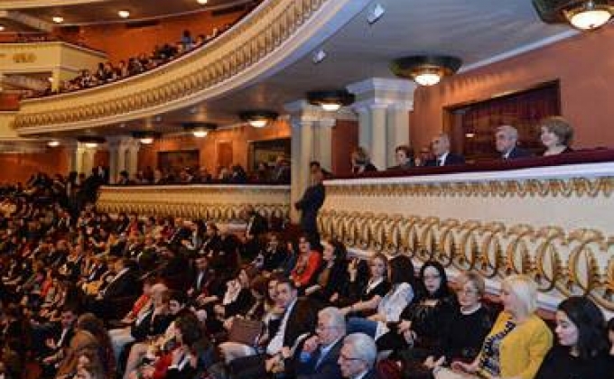 Президент С. Саргсян и первая леди Армении присутствовали на концерте В. Спивакова, посвященном 100-й годовщине Геноцида армян