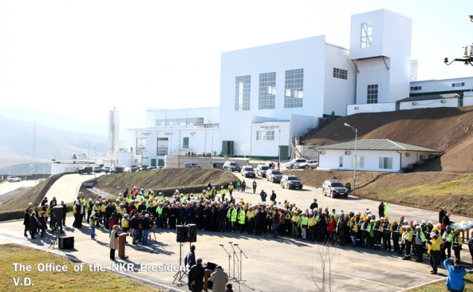 Kashen enrichment plant opened in Martakert region (Photos)