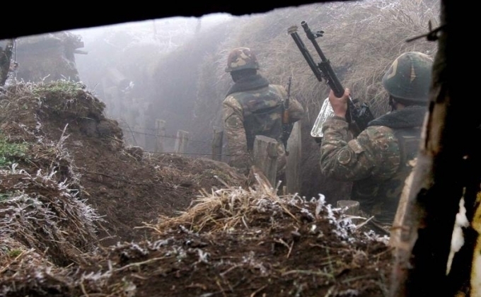 Azerbaijan fired more than 900 shots in the line of contact