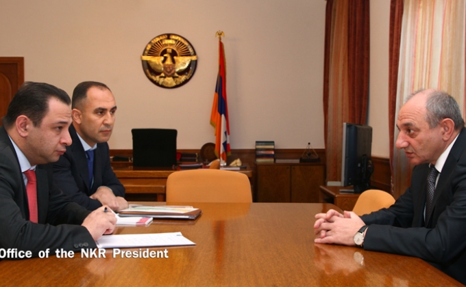 President Bako Sahakyan received executive director of  the “Hayastan” All-Armenian Fund
