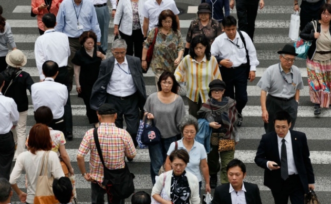 Ճապոնիայում առաջին անգամ բնակչության թվի կրճատում է գրանցվել