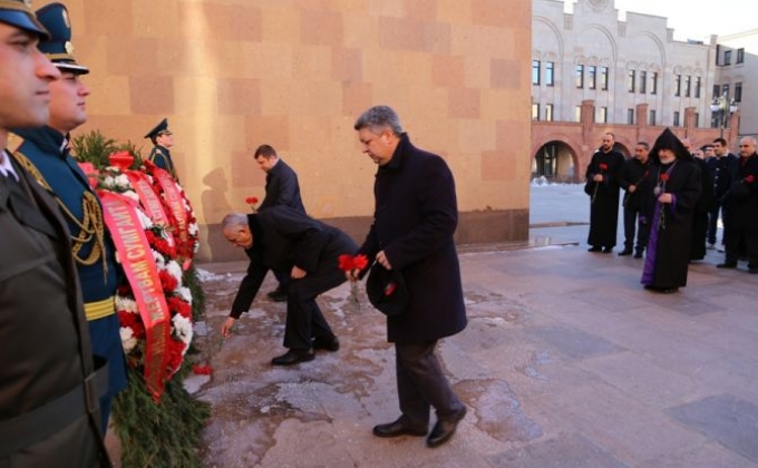 Tribute honoring Sumgait victims took place in Moscow
