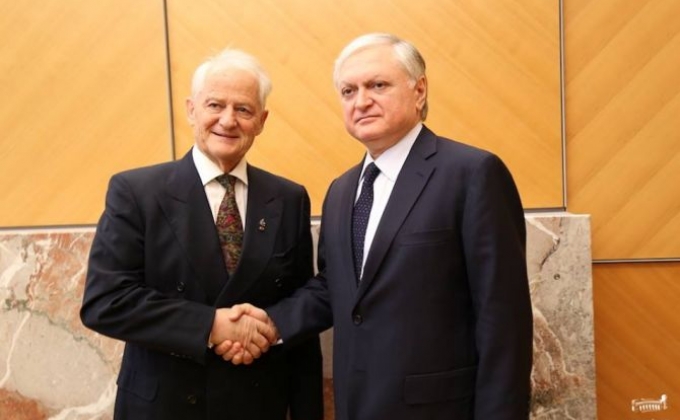 Edward Nalbandian met with Australia’s Special Envoy for Human Rights