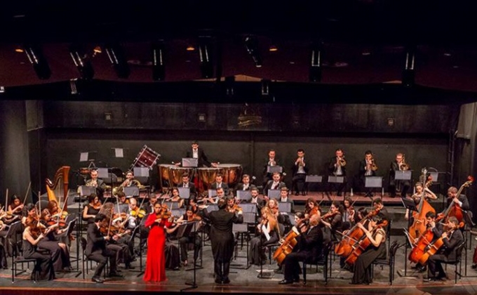 State Youth Orchestra performed pieces of  Berlioz, Wieniawski and Elgar at “Al Bustan”