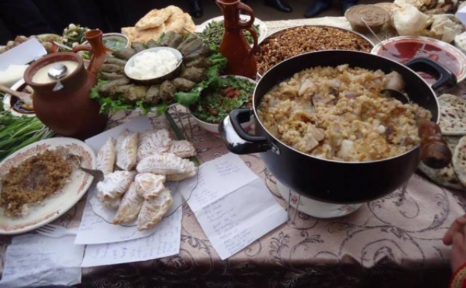 Մարտունի քաղաքում կայացել է արցախյան  ավանդական ճաշատեսակների մրցույթ-փառատոն (լուսանկարներ)