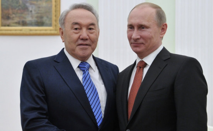 Путин обсудил с Назарбаевым вопрос урегулирования конфликта в Нагорном Карабахе
