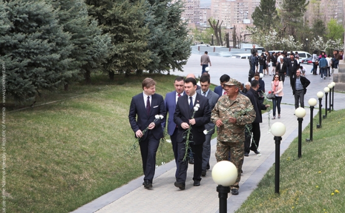 Greek and Latvian MPs depart for Nagorno-Karabakh