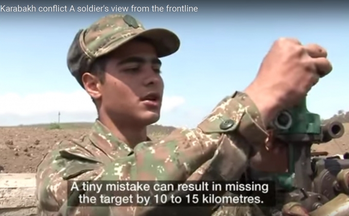 Armenian soldier’s interview to BBC: We fight for our land