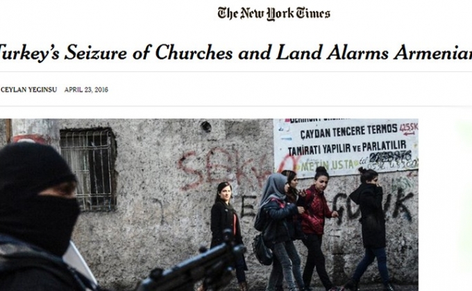 The New York Times. Թուրքական կառավարությունը ցանկանում է քանդել Դիարբեքիրի հայկական եկեղեցին