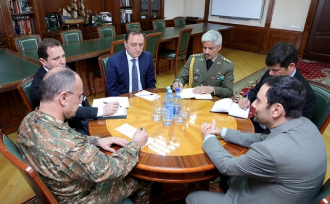 Армения и Иран намерены углублять сотрудничество в оборонной сфере