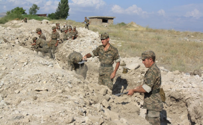 The soldiers of the NKR Defense Army  have found an ancient necropolis of the antique period (Photos)