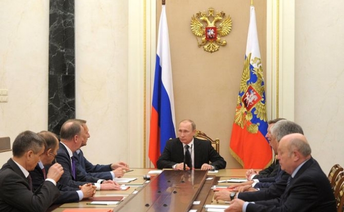 Պուտինը ՌԴ Անվտանգության խորհրդի անդամների հետ քննարկել է ԼՂ հակամարտության կարգավորման ընթացքը