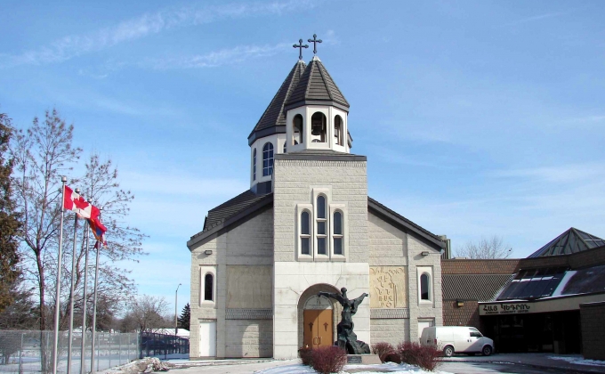 Կանադայի հայկական եկեղեցիները Հայաստանի Առաջին Հանրապետության օրվա կապակցությամբ կօրհնեն Հայաստանի դրոշները