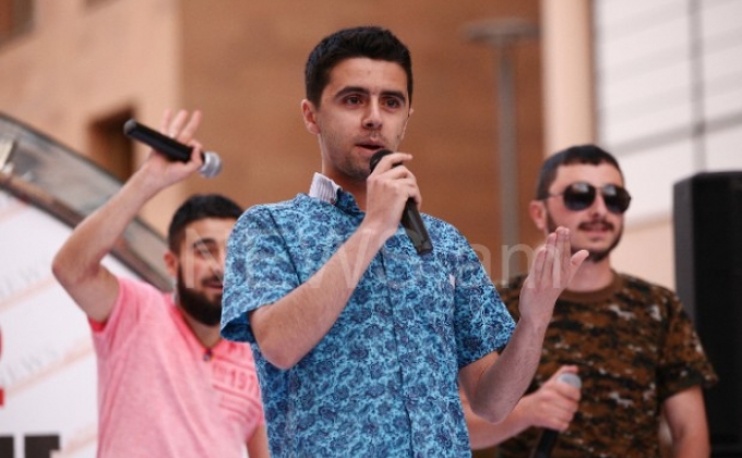 Rappers from Karabakh’s Martakert perform in Yerevan for first time