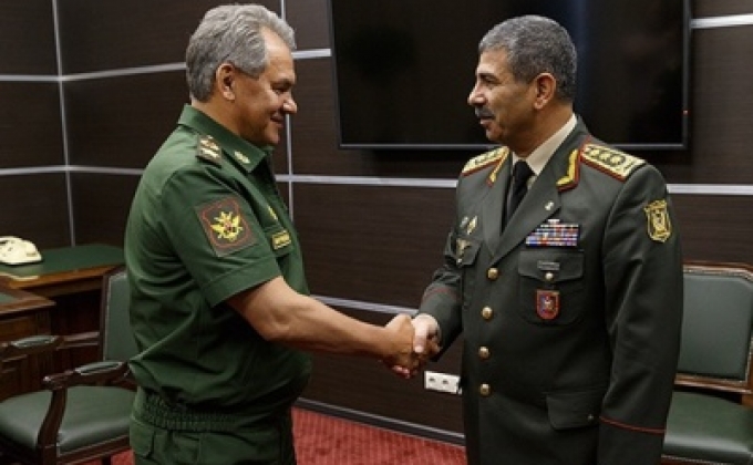 Russian Defense Minister says “we will do everything to develop strategic ties with Azerbaijan”