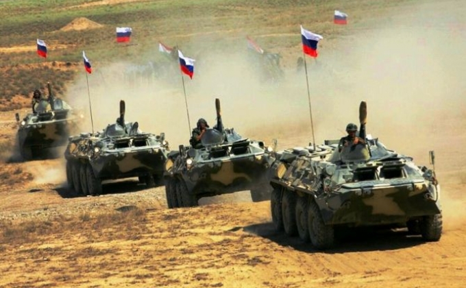 В российской военной базе в Армении завершился этап подготовки к масштабным тактическим учениям