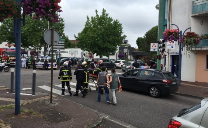 France church attack: Priest killed in hostage taking near Rouen