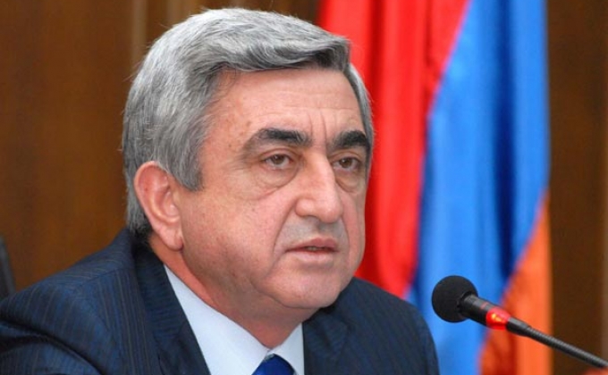 Serzh Sargsyan sends letter of condolences to Prime Minister of Japan