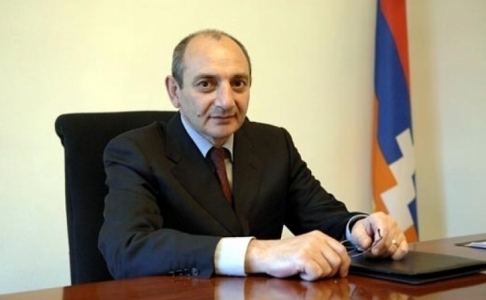 Bako Sahakyan sent congratulatory address to the newly-appointed Armenian prime-minister Karen Karapetyan