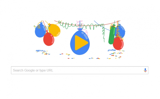 Google-ն ինտերակտիվ դուդլով է նշում իր ծննդյան օրը
