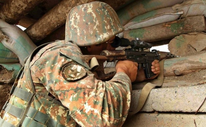 Минувшей ночью ВС Азербайджана применили снайперские винтовки «Истиглал» и СВД