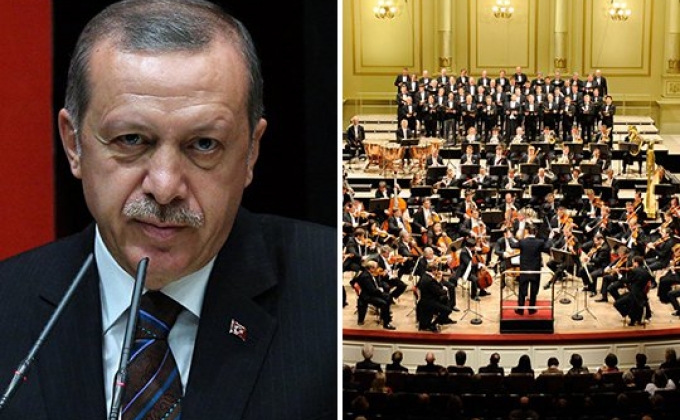 В Берлине Эрдогана пригласили на концерт, посвященный годовщине Геноцида армян