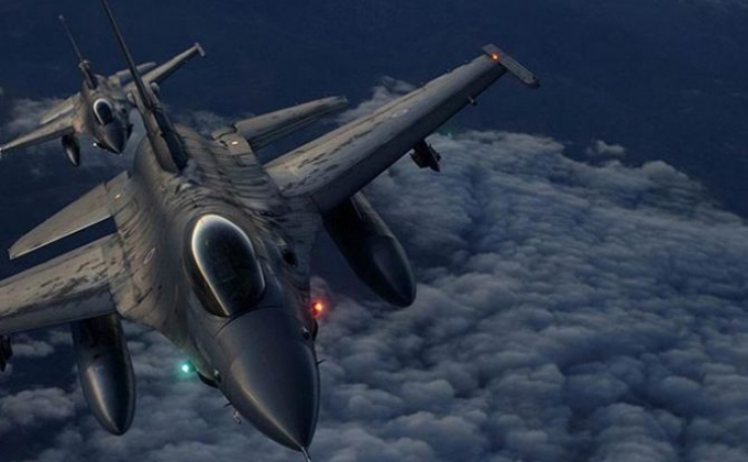 Turkish air force target PKK in northern Iraq