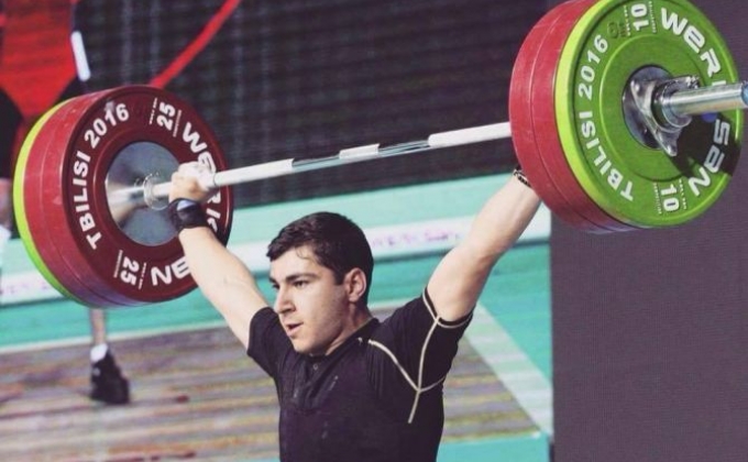 Weightlifter Davit Hovhannisyan – European Champion among juniors