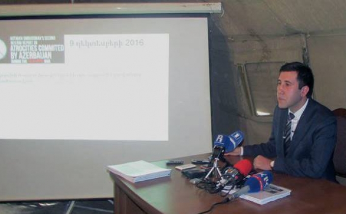 Karabakh Ombudsman publishes report on atrocities committed by Azerbaijan. 