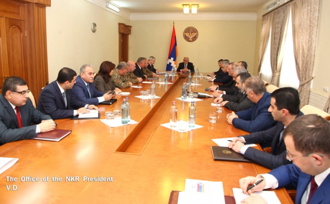 Bako Sahakyan convenes enlarged consultation over Constitutional reforms


