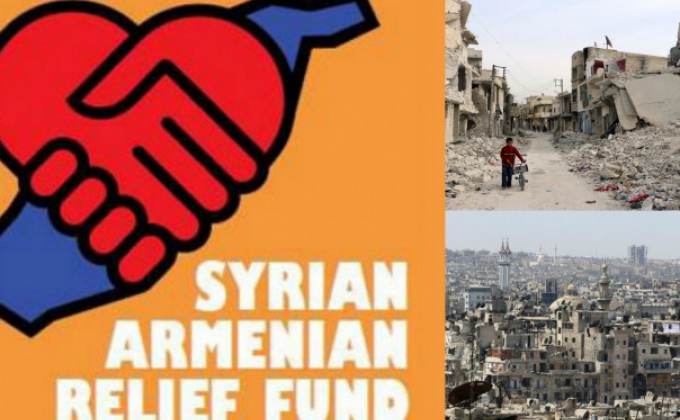 US-based Syrian Armenian Relief  Fund transfers $100,000 for Aleppo Armenians