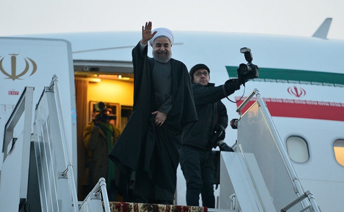 Turkish media covers Hassan Rouhani’s visit to Armenia