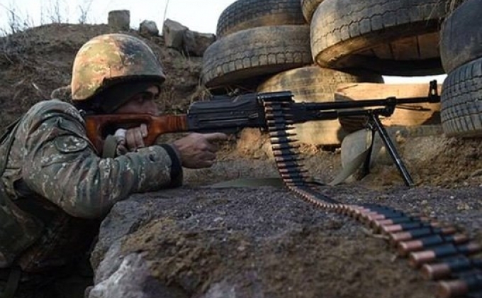 ВС Азербайджана около 30 раз нарушили режим перемирия на линии соприкосновения с НКР