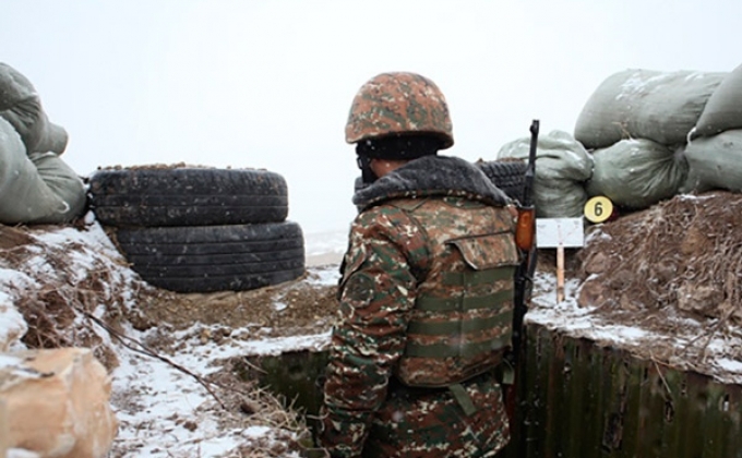 ВС Азербайджана около 50 раз нарушили перемирие на линии соприкосновения с ВС НКР