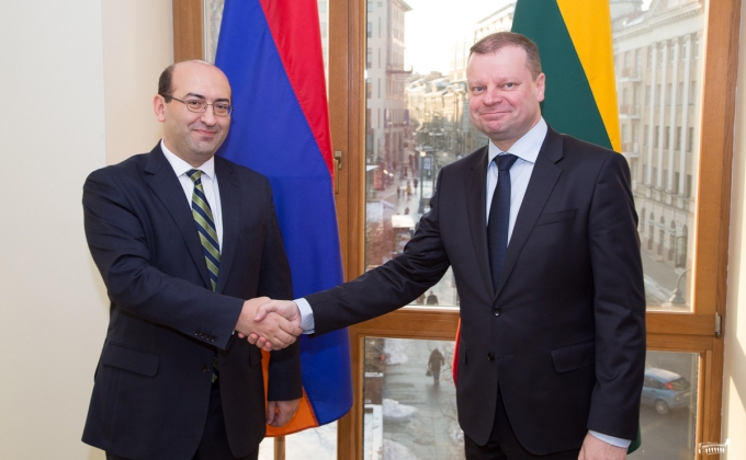 Լիտվայի վարչապետը դրական է արձագանքել Հայաստան այցելելու հրավերին