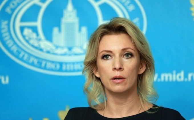 Key of NKR conflict settlement is in hands of the two sides, Maria Zakharova says
