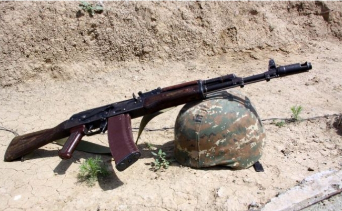 На линии соприкосновения в Нагорном Карабахе убит военнослужащий