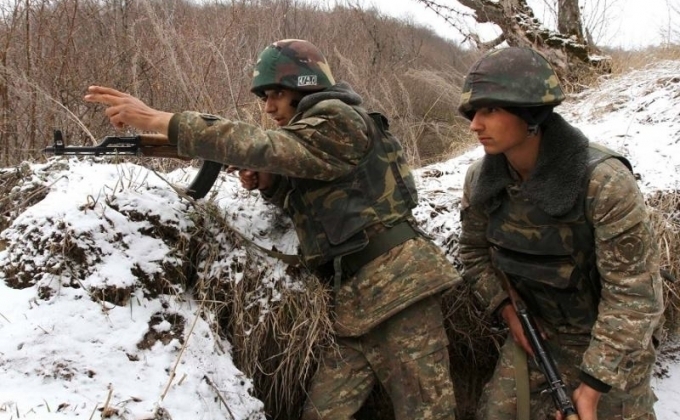 Azerbaijani forces fire heavy machine guns at NK posts