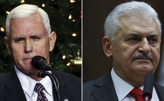 Turkey’s PM holds phone conversation with US Vice President

