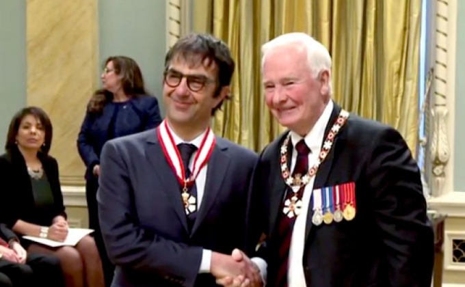 Ատոմ Էգոյանին շնորհվել է Կանադայի Ազգային Շքանշանի բարձրագույն տիտղոսը