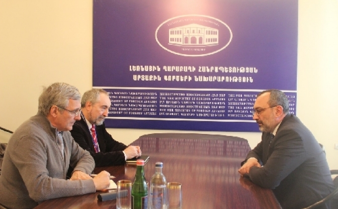 NKR Foreign Minister, delegation of Basque Country discuss future cooperation