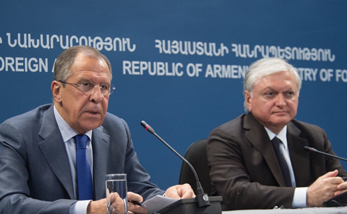 NK conflict settlement to be important part of Lavrov-Nalbandian talks:  Russian foreign ministry