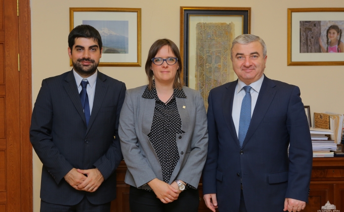 Спикер парламента Нагорного Карабаха принял наблюдателей из Аргентины