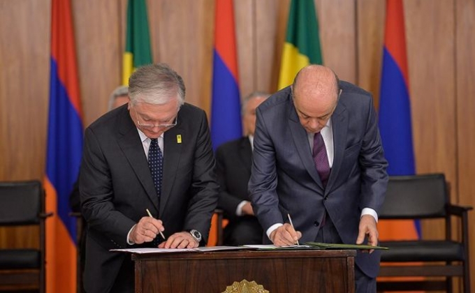 Հայաստանը և Բրազիլիան ուղերձներ են փոխանակել դիվանագիտական հարաբերությունների հաստատման 25-ամյակի առթիվ