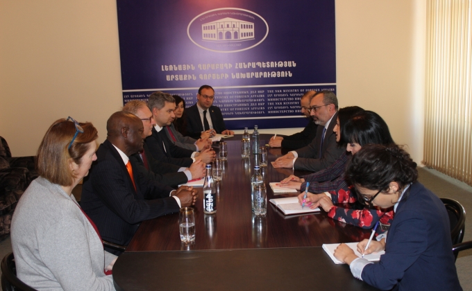 Artsakh Foreign Minister receives delegation of Belgian MPs