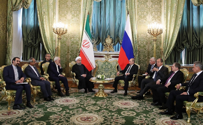 «Наша конечная цель – укрепление мира и стабильности в регионе»: переговоры президента Ирана с Путиным