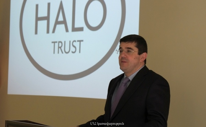  Arayik Harutyunyan took part in the event organized by HALO Trust